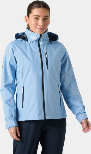 Helly Hansen Crew Seilerjakke Med Hette 2.0 Dame Blå Xs