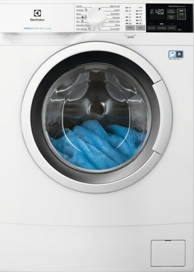 Electrolux 600 Slim Vaskemaskin med SensiCare 4 kg Hvit EW6S540W34 Electrolux 600 Slim Vaskemaskin med SensiCare 4 kg Hvit EW6S540W34