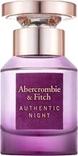 Abercrombie & Fitch Authentic Night 30 ml Dame Eau de Toilette Blomsterduft