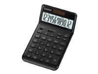 Casio JW-200SC - Skrivebordskalkulator - 12 sifre - solpanel, batteri - svart