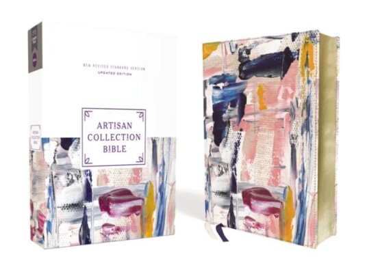 Nrsvue, Artisan Collection Bible, Leathersoft, Multi-Color/blue, Comfort Print Av Zondervan