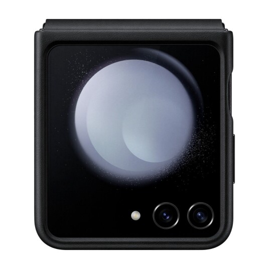 Samsung Galaxy Z Flip5 Eco-Lær Baksidedeksel - Svart