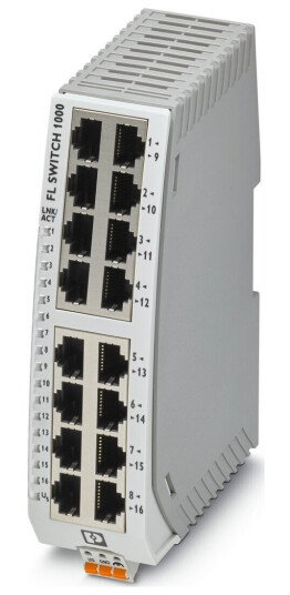 Smal Ethernet Switch Seksten Rj45-Porte Fl Switch 1016N Smal Ethernet Switch Seksten Rj45-Porte Fl Switch 1016N