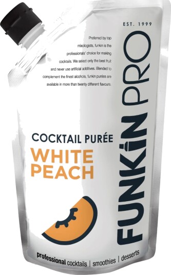 Barkonsult Funkin White Peach Purée 1 kg 403075 Barkonsult Funkin White Peach Purée 1 kg 403075
