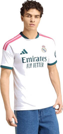 Vyriški Marškineliai Adidas Real Madrid 26/27 Home Jersey Balta Jz7206 (S)