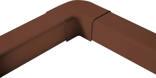 FLATBEND 80X60MM, BRUN