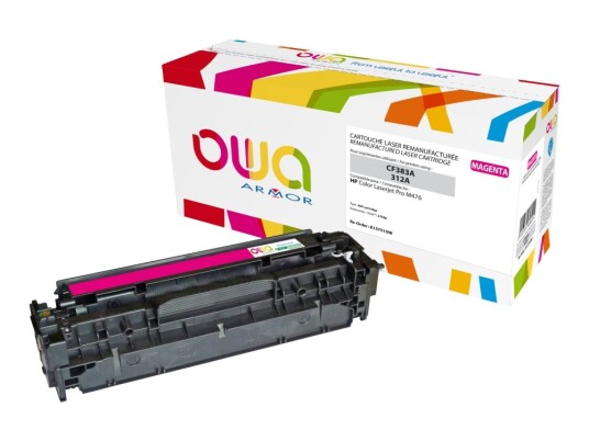 Owa - Magenta - Kompatibel - Genprodusent - Tonerpatron - For Hp Color Laserjet Pro Mfp M476dn Mfp M476dw Mfp M476nw