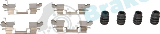 Tilbehørsett, skivebremse belegg RAP BRAKES R-U0362