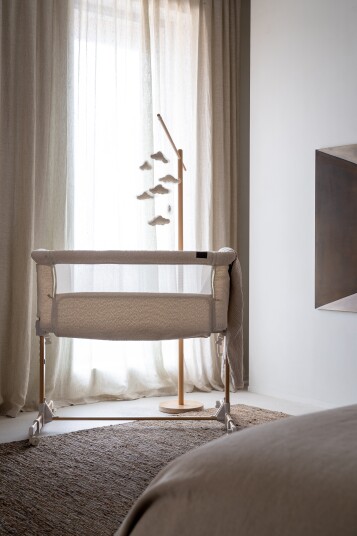 Quax Bedside Crib Cream