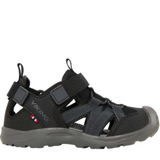 Viking Adventure Sandaler Til Barn, Black
