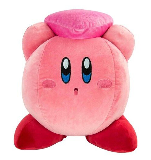 Tomy Club Mocchi- Mocchi- Kirby with Heart Mega Plush Toy 38cm
