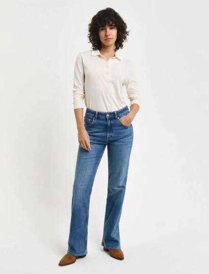 GANT Slim Flare Jeans Blue 27 GANT Slim Flare Jeans Blue 27
