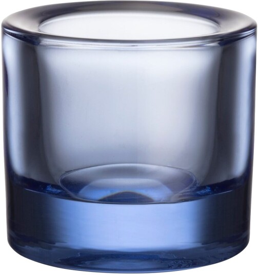 Iittala Kivi lyslykt 60 mm Aqua Glass 1 Lys Blå