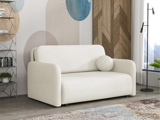 Ajmeri Sovesofa 3 seter i Plysj Beige Ajmeri Sovesofa 3 seter i Plysj Beige