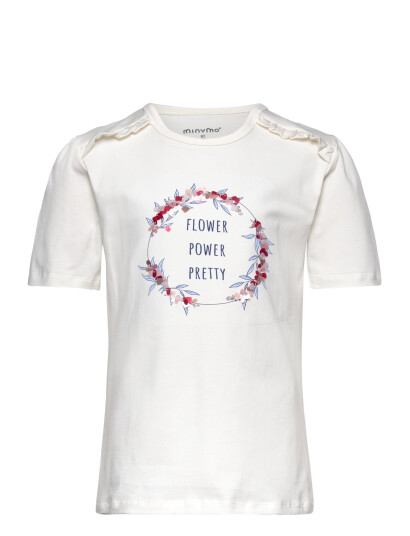 Minymo T-Shirt Ss White 104 Minymo T-Shirt Ss White 104