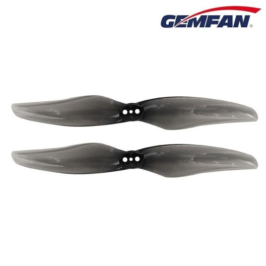 Gemfan Hurricane 4024 2-Blade Clear Gray 4+4
