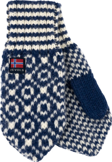 Devold Svalbard Mitten Night/Offwhite 9.5 Devold Svalbard Mitten Night/Offwhite 9.5