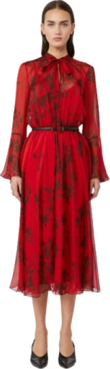 Max Mara Dame Kjoler Rød S,