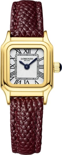 Lorenzo Vanessa Cuoio Oro Bianco