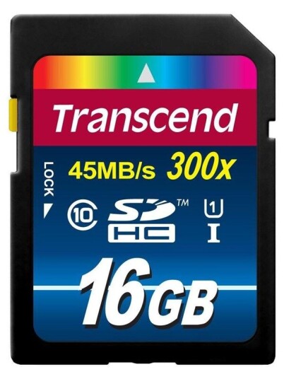 Transcend SDHC UHS-I Premium - 16GB Transcend SDHC UHS-I Premium - 16GB
