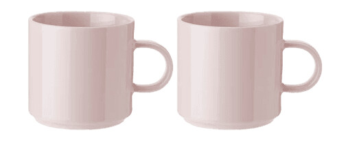 Stelton kopp 2-pakning lavender Stelton kopp 2-pakning lavender