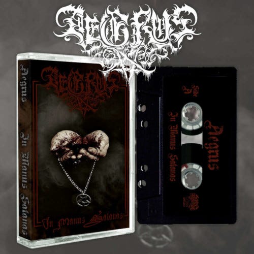 Aegrus  In Manus Satanas  Kassett