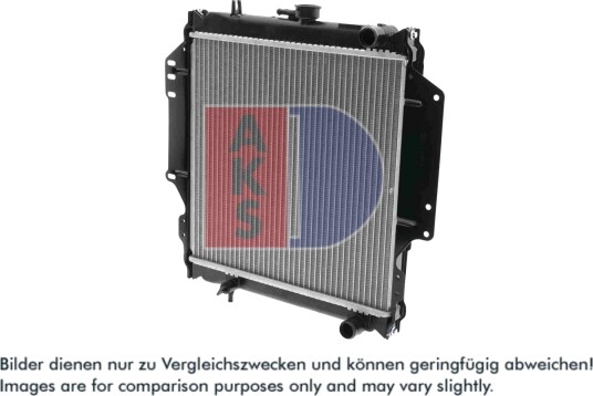 AKS DASIS 320080N Radiator motorkjøling