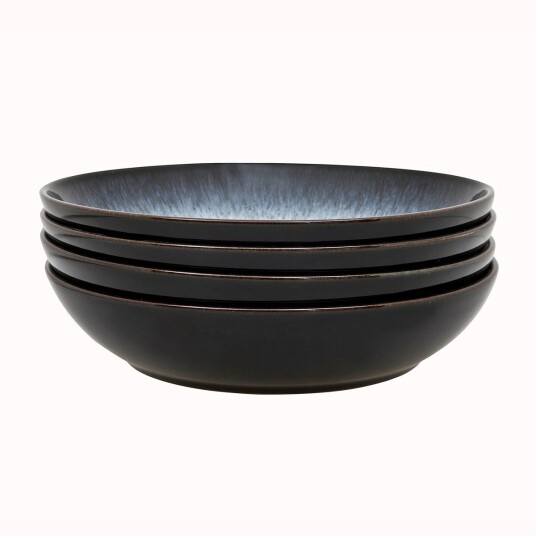 Denby Halo pastaskål 22 cm 4-stk. Blå-grå-svart 1737494-01-0 1737496-01-0