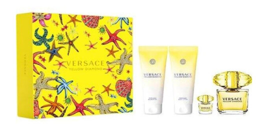 VERSACE Yellow Diamond Eau De Toilette 90 ml Giftset
