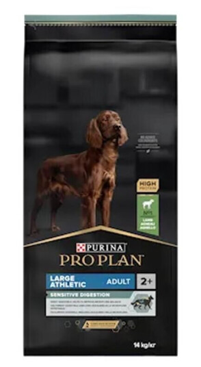 Purina Pro Plan Large Athletic Hundefôr med Lam 14 kg - Sensitive Fordøyelse