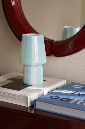 Ellos Home   Bordlampe Carlo   Blå