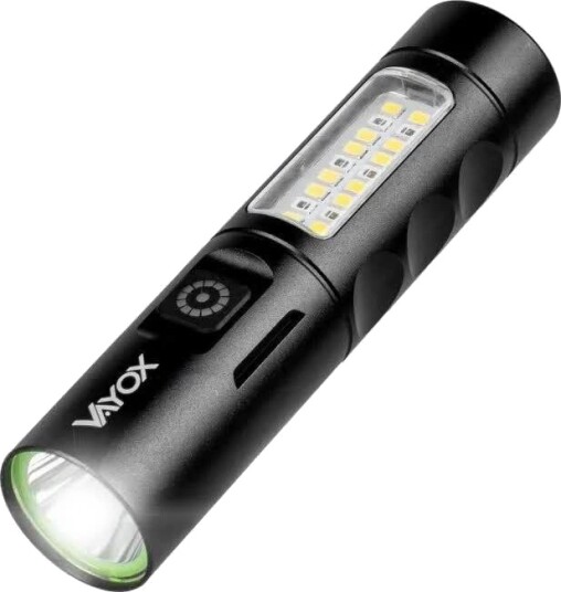 Vayox VA0184 LED lommelykt - USB-C, 250 lm Vayox VA0184 LED lommelykt - USB-C, 250 lm
