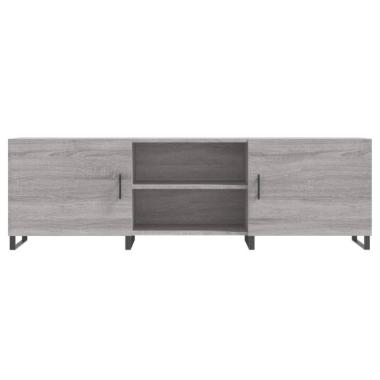 vidaXL TV-benk grå sonoma 150x30x50 cm konstruert tre 8720845427276 vidaXL TV-benk grå sonoma 150x30x50 cm konstruert tre 8720845427276