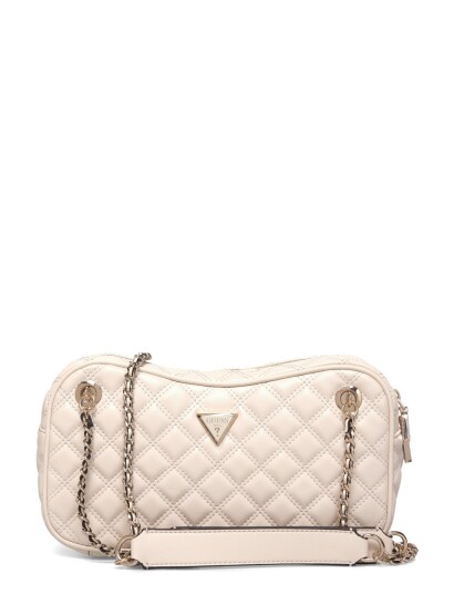GUESS Giully Ii Shoulder Satchel Cream ONE SIZE