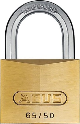 Abus Hengelås 65/50 Messing Likelåsende Gruppe 504