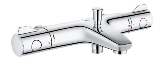 Grohe Grohtherm 800 badekartermostat Uten rosetter, Krom