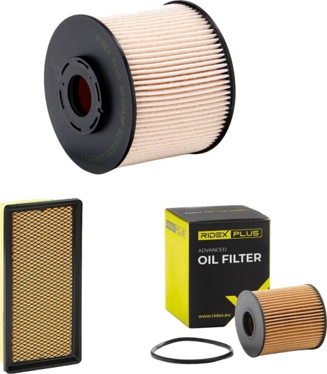 RIDEX PLUS 4055F22892P Filtersett RIDEX PLUS 4055F22892P Filtersett