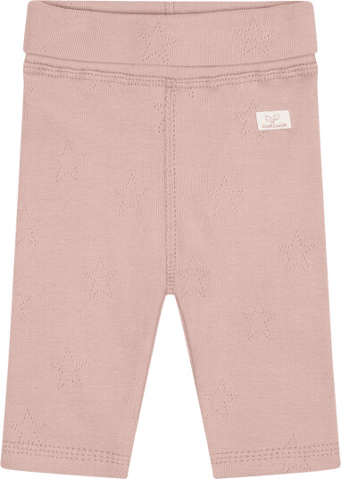 Hust & Claire Luca Pointelle star legging til barn   adobe rose (50)   50