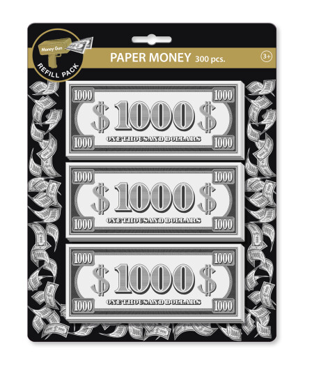 Pocket Money Paper Money 300 pcs 570306 Pocket Money Paper Money 300 pcs 570306