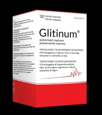 Glitinum kapsler 100mg