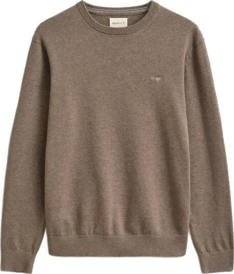 Gant Cotton Sweater Brown XL