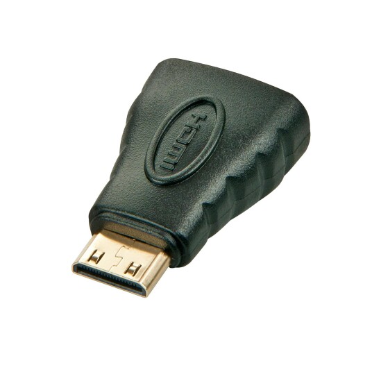 LINDY Adapter HDMI > MiniHDMI HDMI hun til MiniHDMI han LINDY Adapter HDMI > MiniHDMI HDMI hun til MiniHDMI han