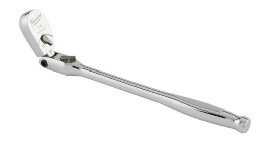 Milwaukee 4932479656 Skralleskaft Forlenget, artikulert hode 1/2", Håndverktøy