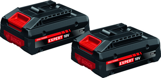 Bosch Batteripakke expert 18v 2x4ah