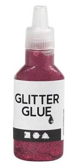 Creativ Company Glitter glue Dark pink 25ml