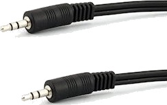 E+P B 111/10 Lose 3.5Mm Hankjønn 3.5Mm Hankjønn 10 M Sort