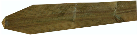 Moelven FURU 10CM 1,75M 1/2KLØVD CUIMPREGNERT STAUR