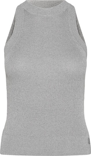 Dante6 Dante6 Noki Metallic Knitted Tanktop Silver M
