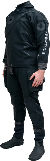 Nerthus Deep X Skalldrakt med Frontzip XL