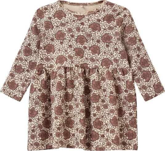 Sofie Schnoor Kjole Stellasb Aop Flower Sofie Schnoor 3 år 98 Kjole Beige Rosa